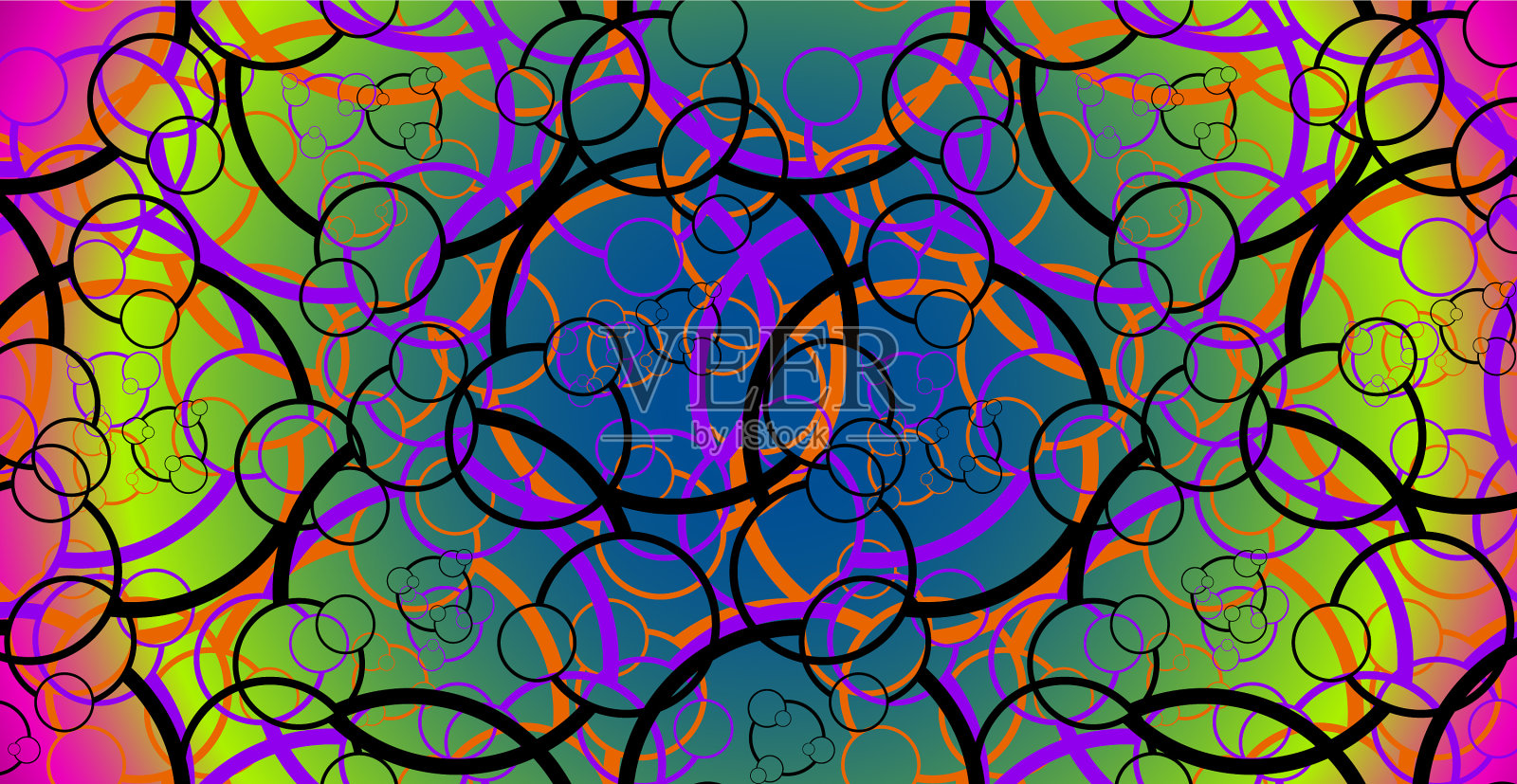 抽象几何背景简约复古插画图片素材