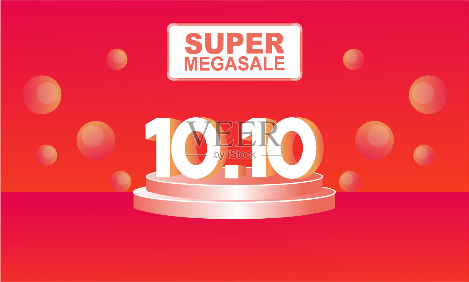 10 10限时抢购现代横幅促销设计元素图片