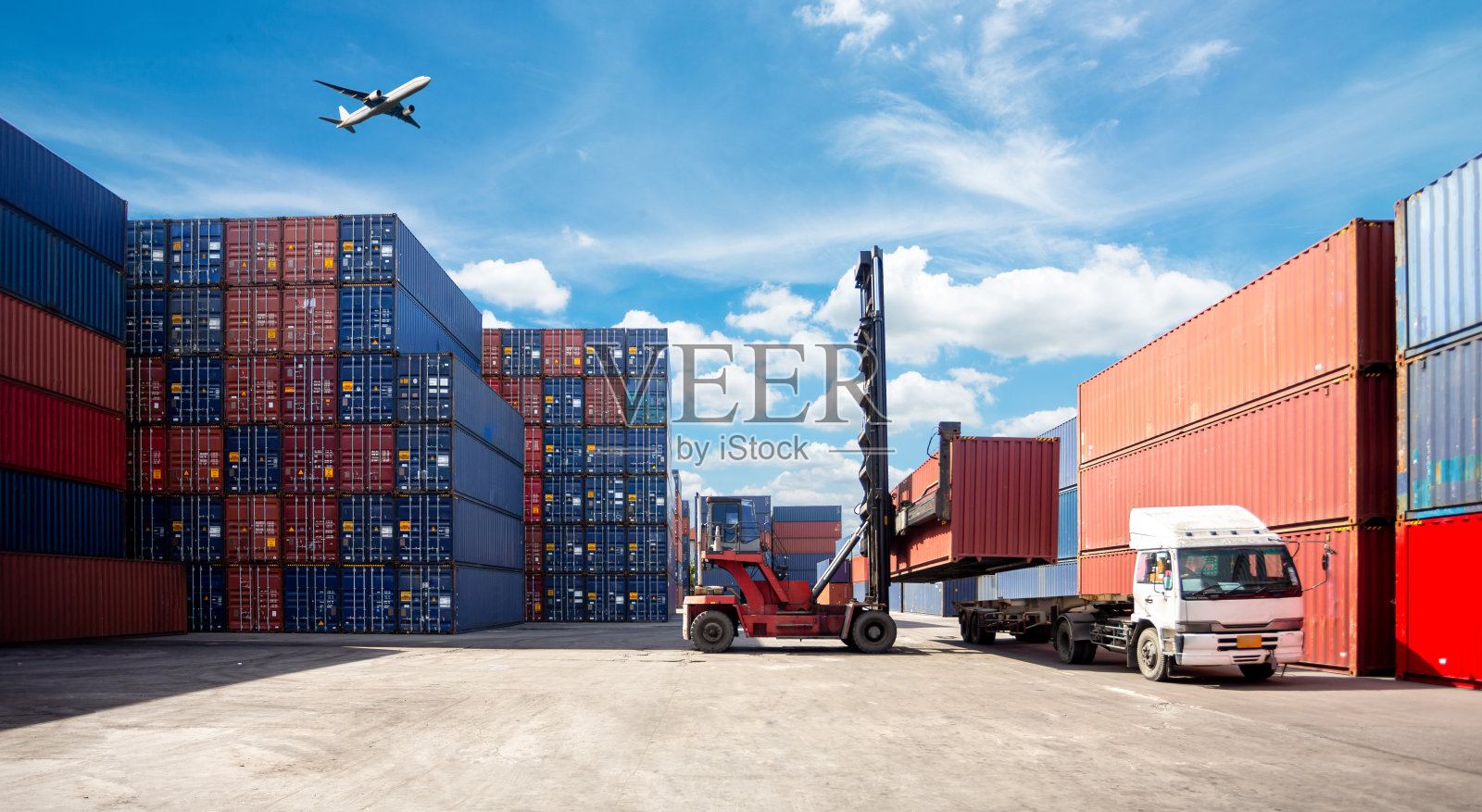 物流的概念照片摄影图片