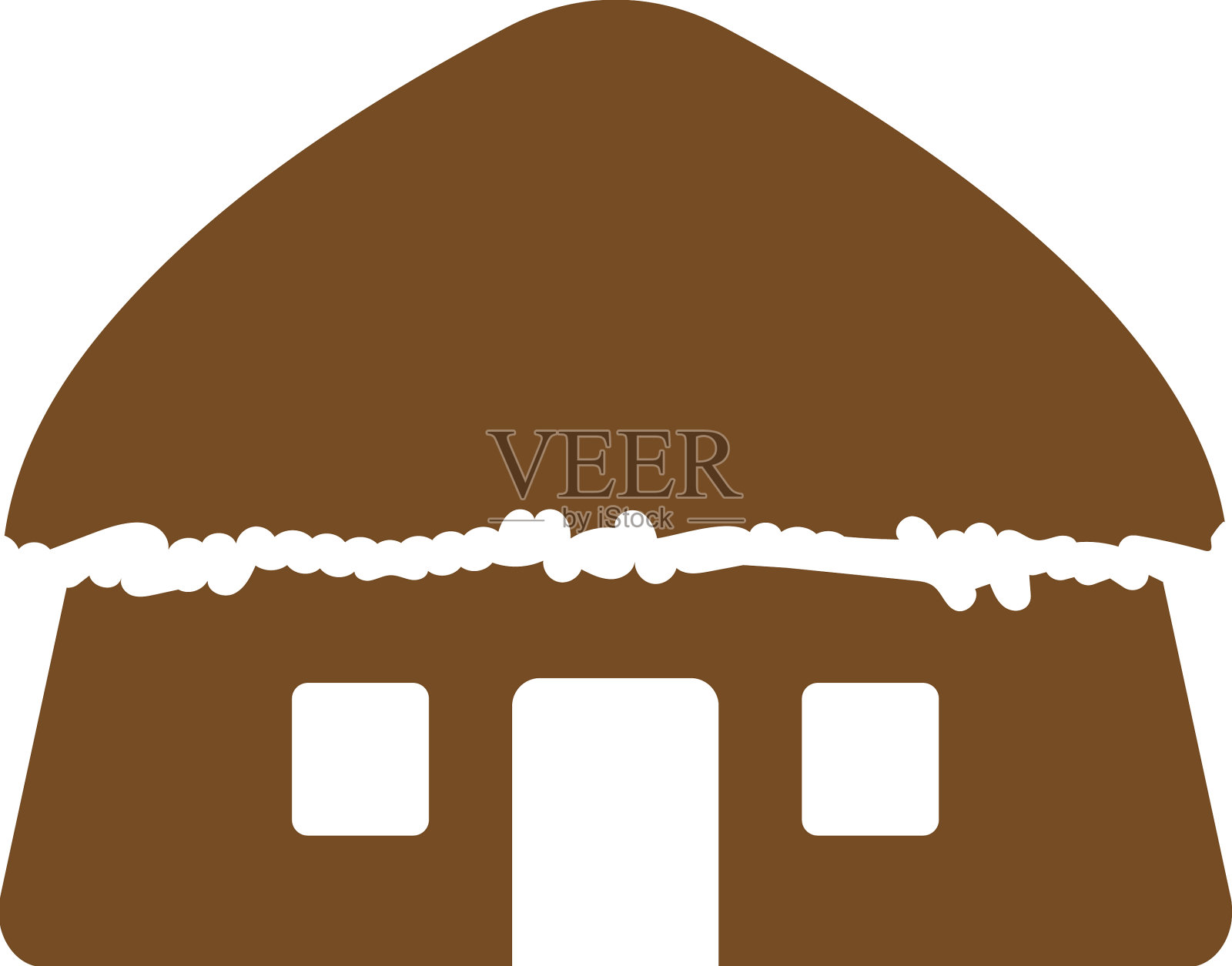 小屋图标设计模板图标素材