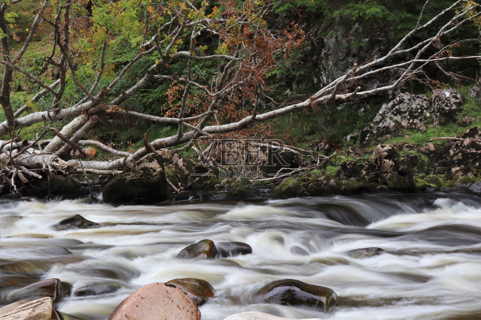 运动模糊河照片摄影图片