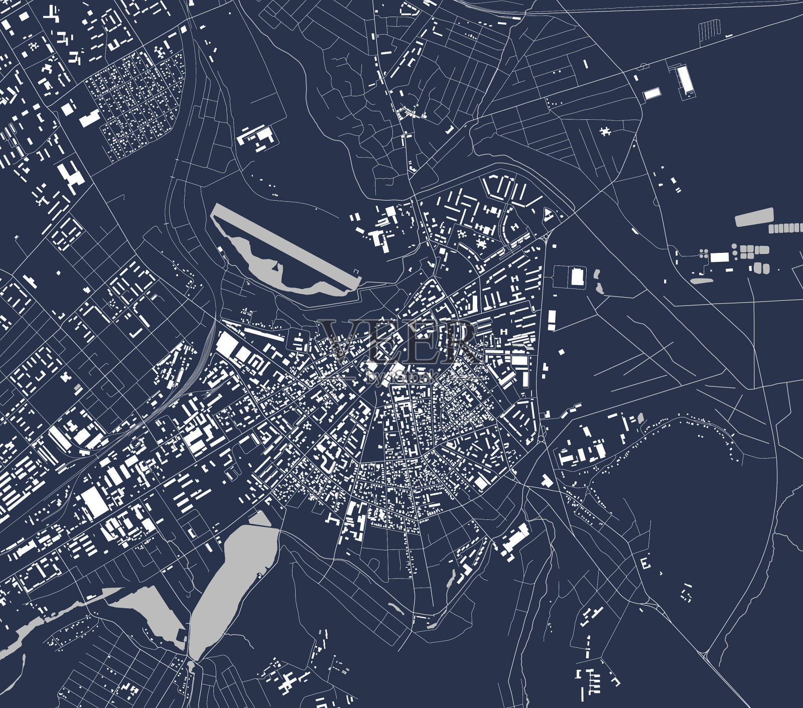 摩尔多瓦的帕科市插画图片素材