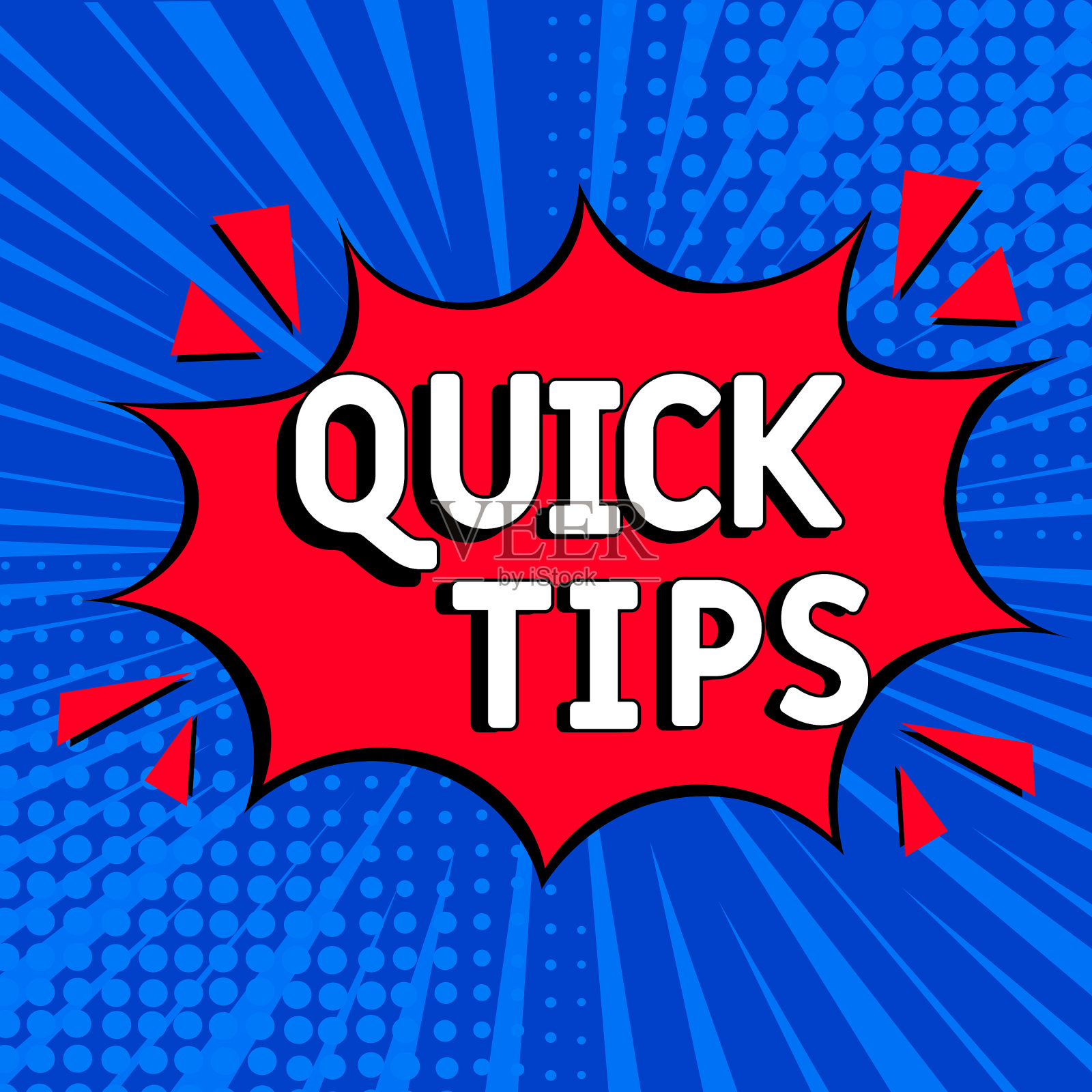 漫画书爆炸与文本插画图片素材