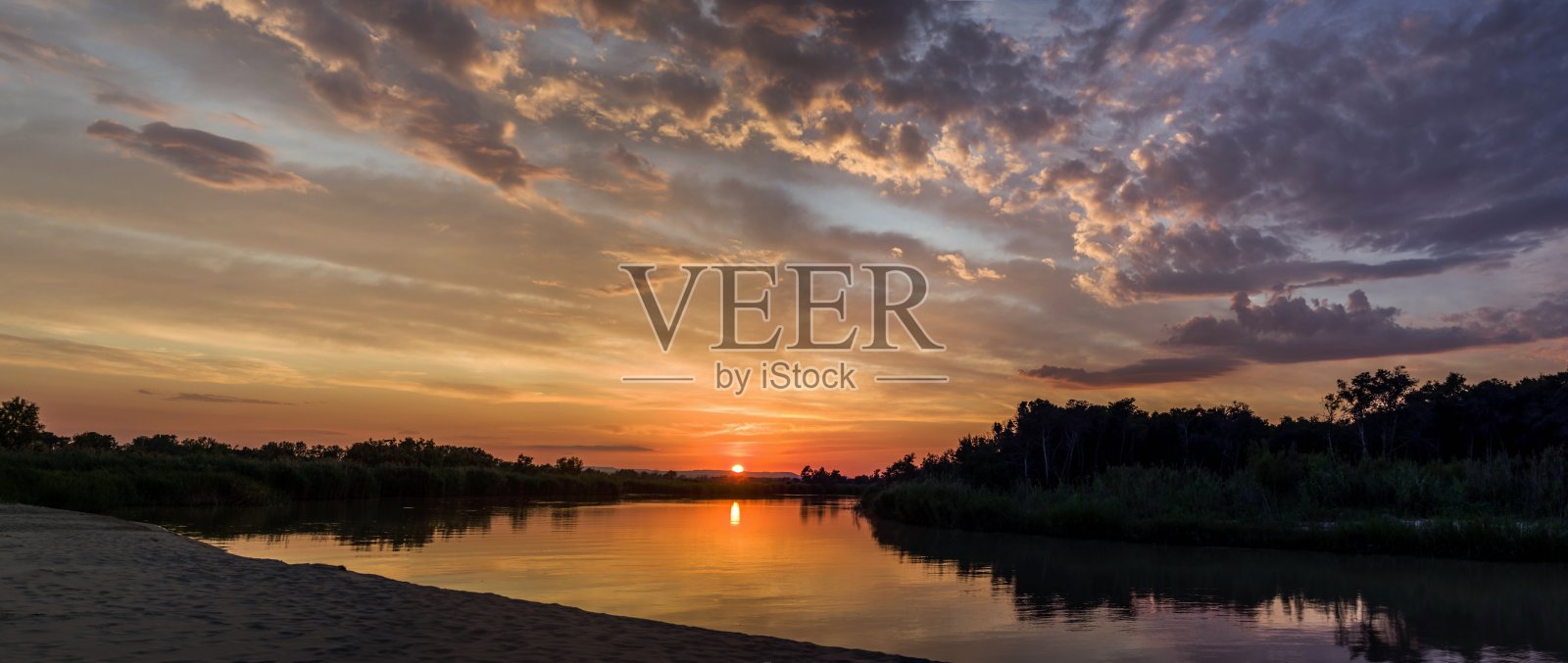 日落照片摄影图片