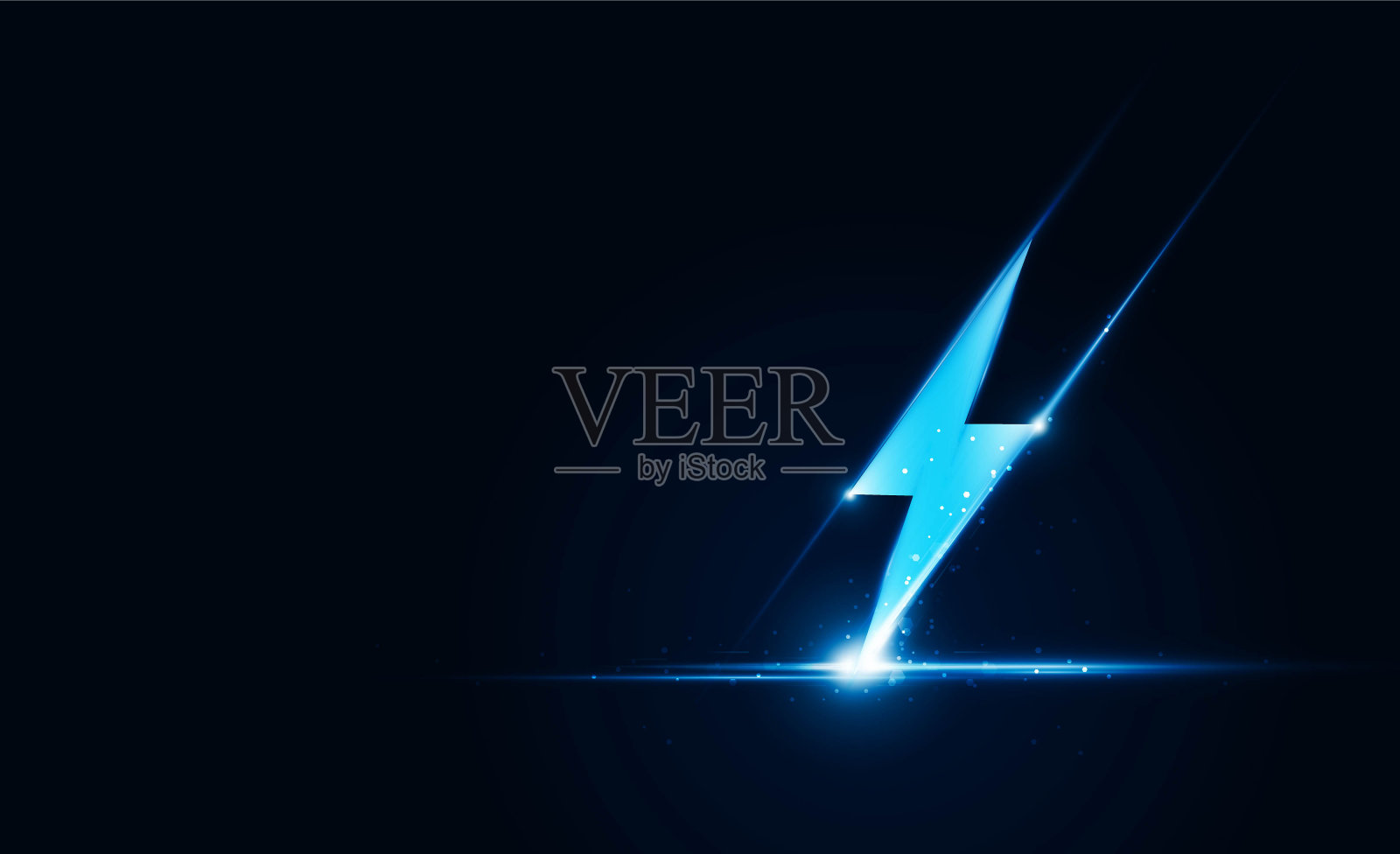 摘要高速闪电出技术背景，高新通信理念创新背景，矢量设计插画图片素材