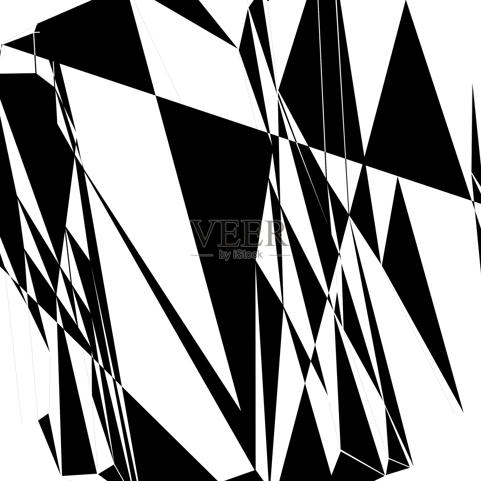 随机几何抽象艺术元素破碎插画图片素材