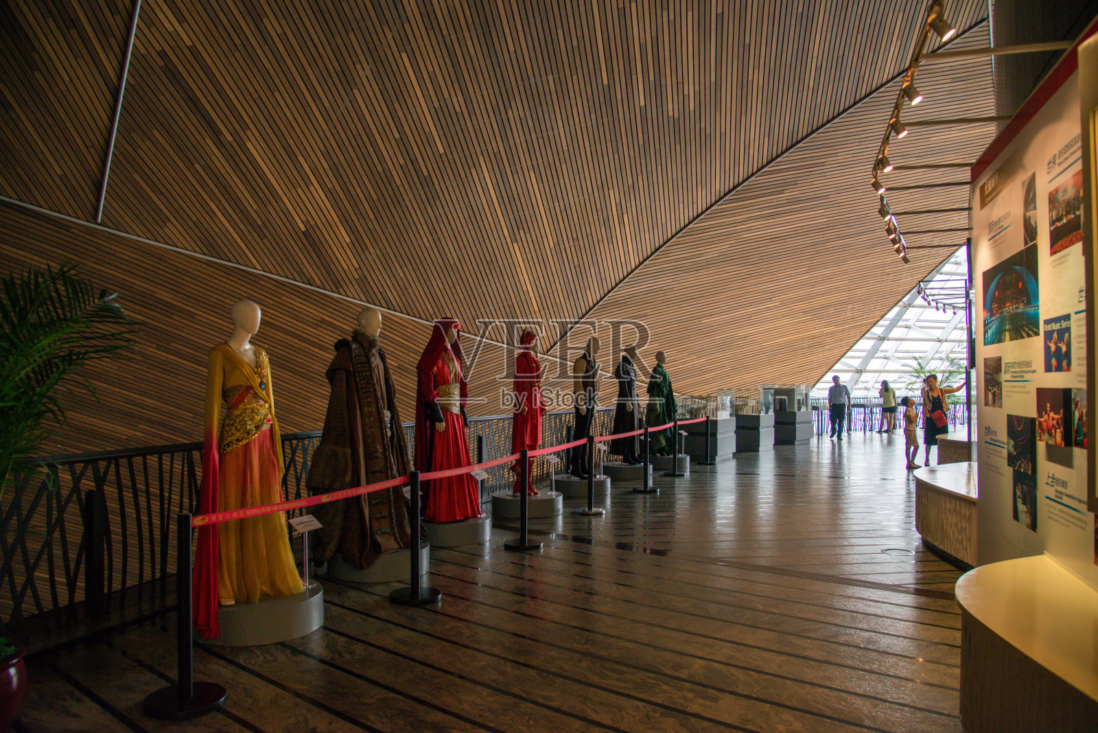 北京国家大剧院内景照片摄影图片