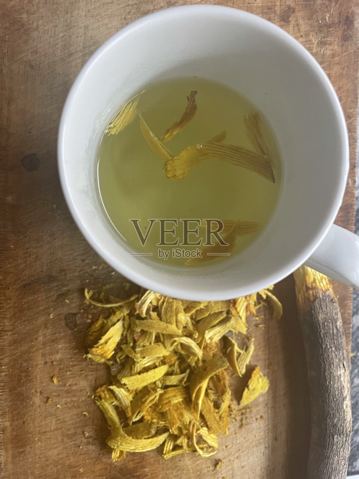 Venivel树姜黄。照片摄影图片