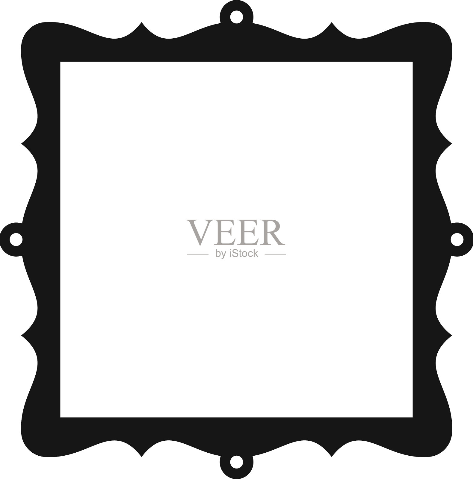 框架图标简单的图片照片图标素材