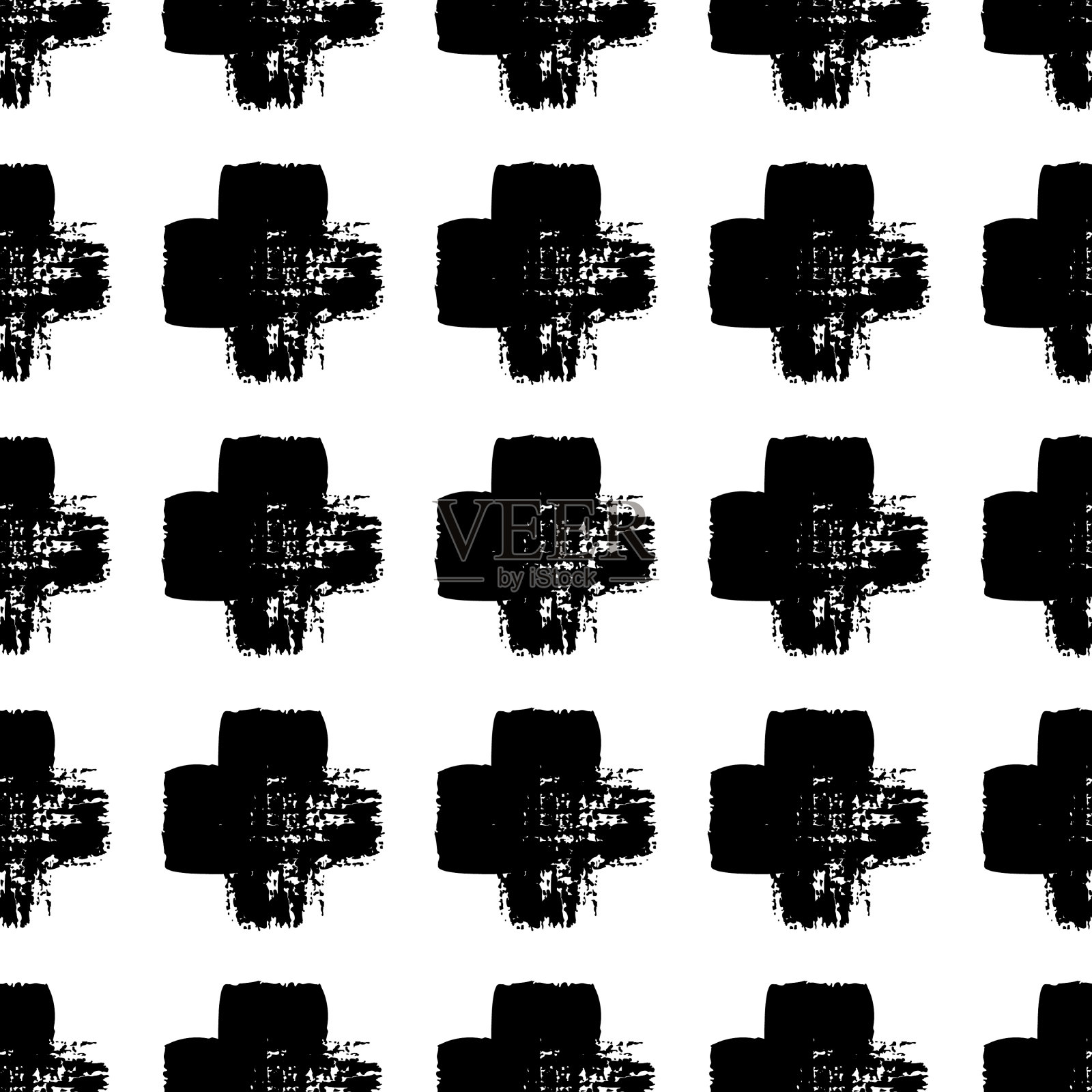 格子刷无缝花格插画图片素材