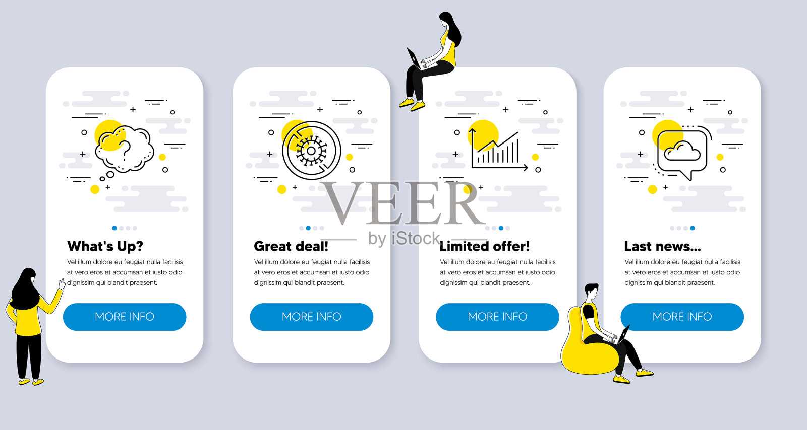 一套科学图标，比如阻止冠状病毒图标素材