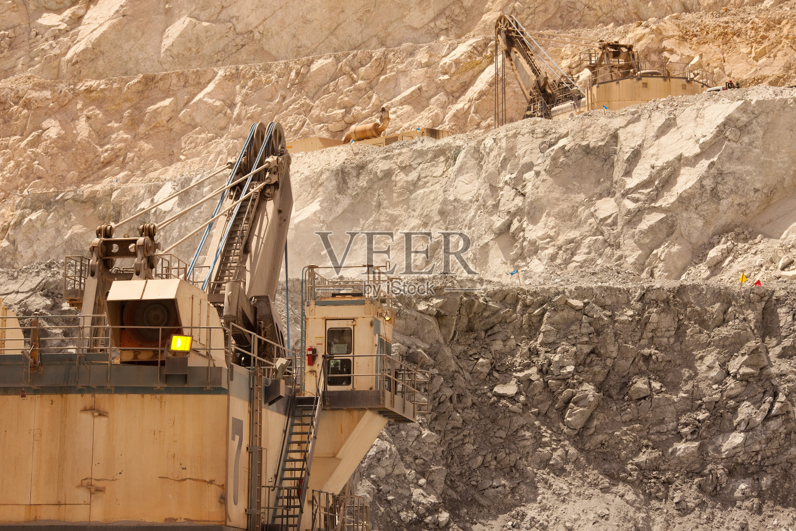 电动绳铲照片摄影图片