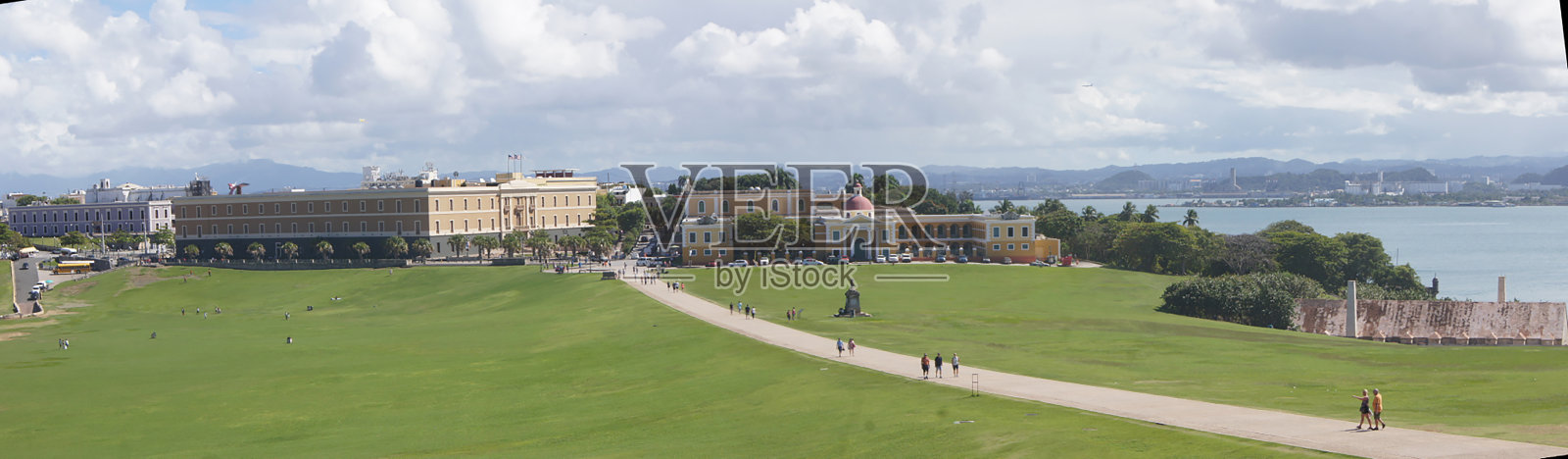 波多黎各的埃尔莫罗堡垒的圣胡安照片摄影图片