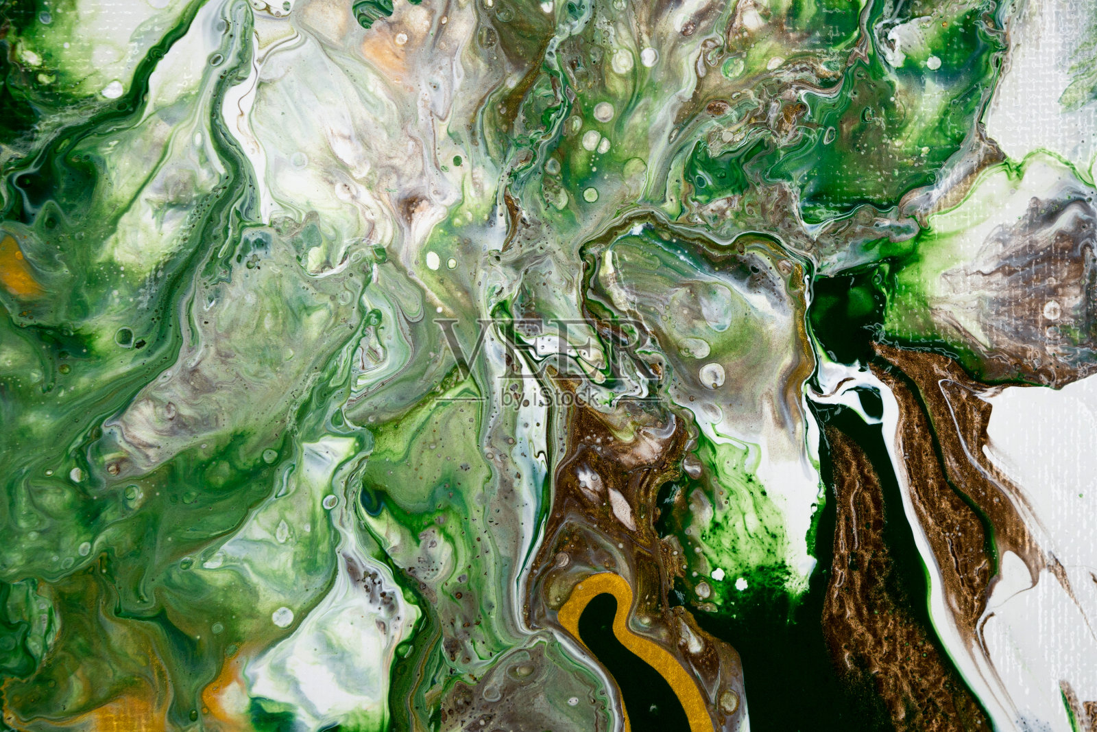 流体艺术。文摘丙烯酸倒插画图片素材