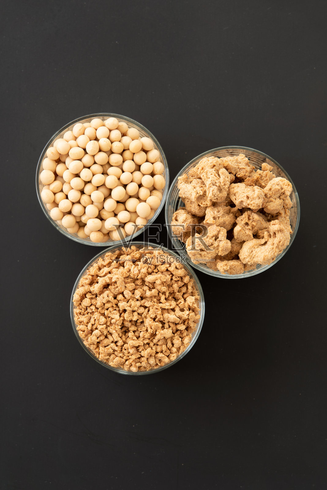 大豆制成的肉类替代品照片摄影图片