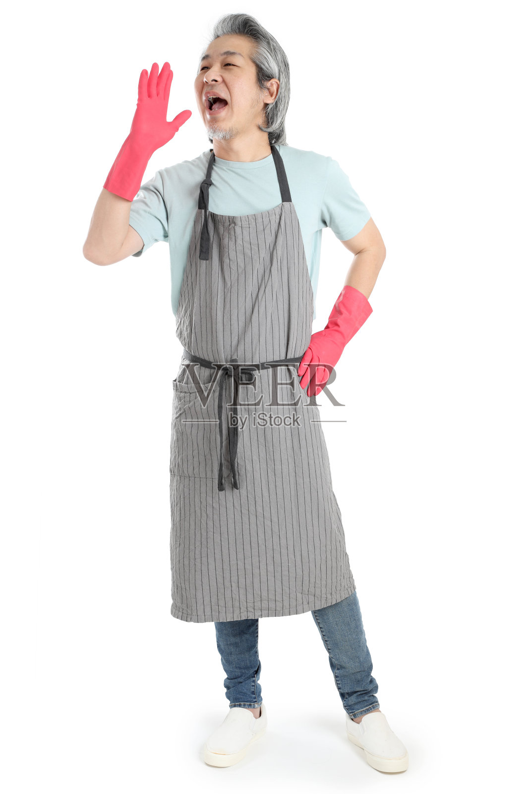 管家照片摄影图片