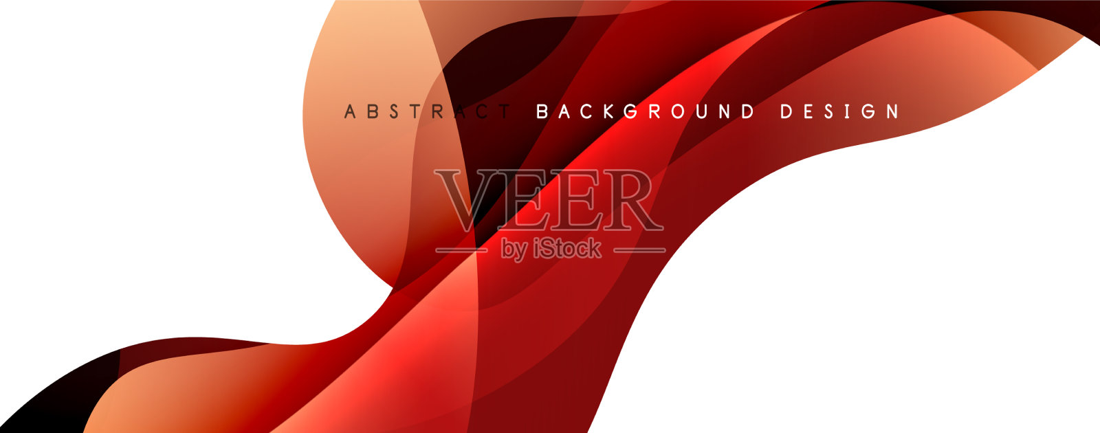 时尚简单的流体颜色梯度抽象插画图片素材