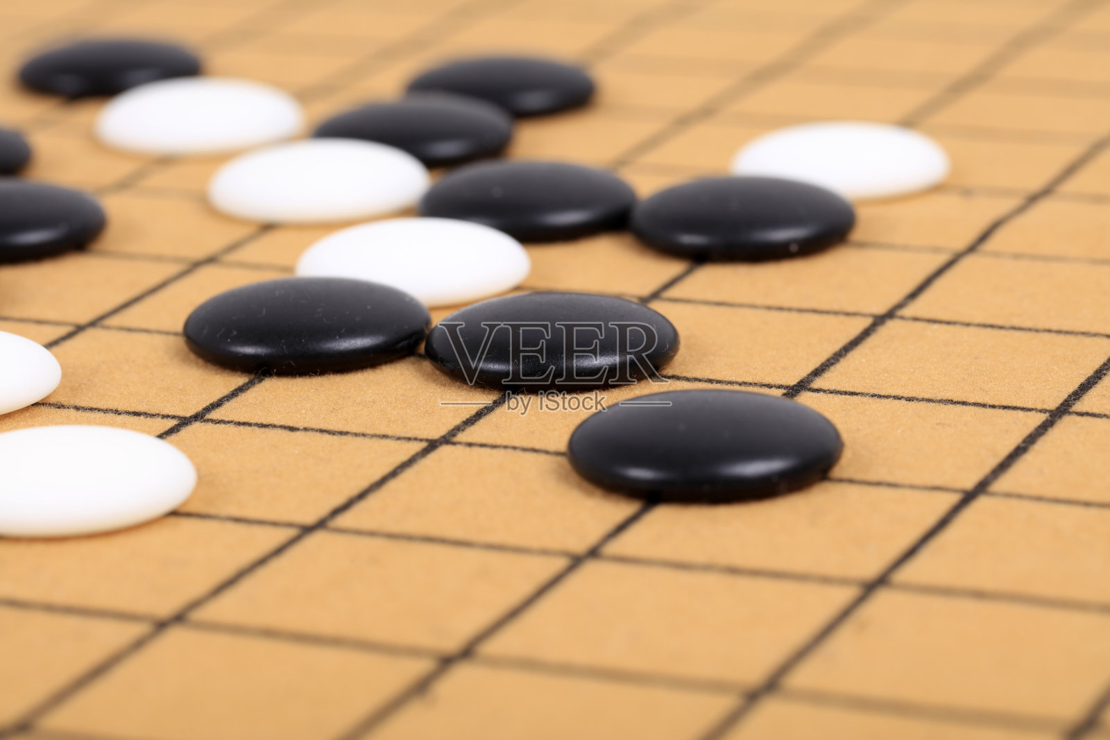 中国围棋，五子棋和围棋棋盘游戏照片摄影图片