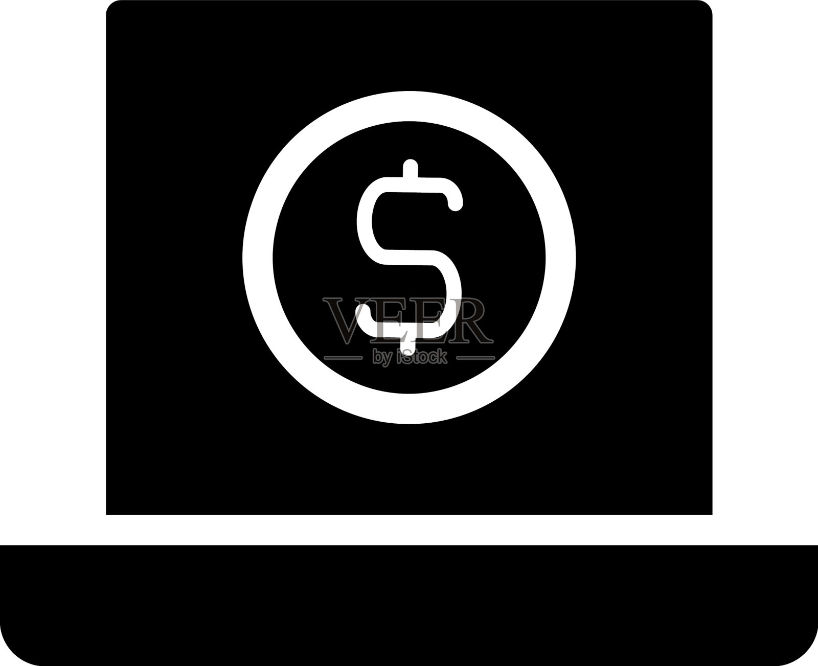 和标志金钱坚实的风格图标完美图标素材