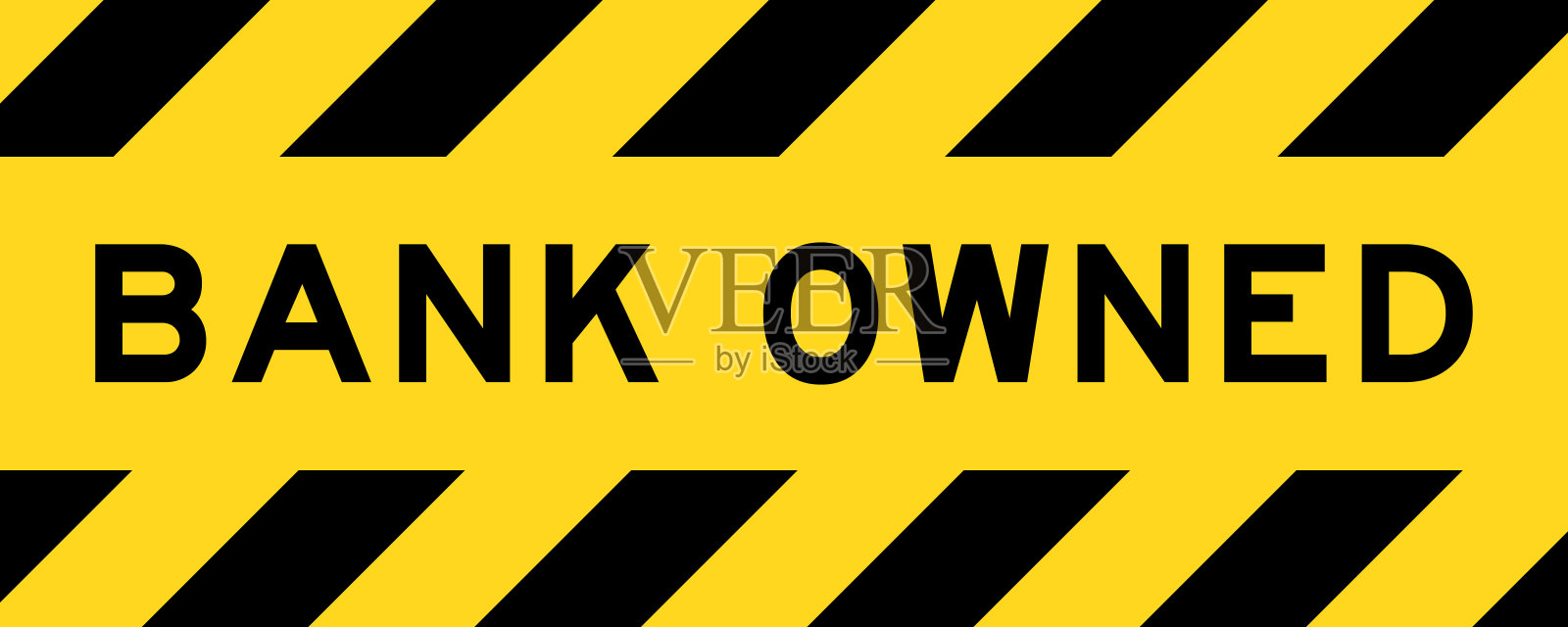 黄黑两色带条纹的条幅带字库插画图片素材