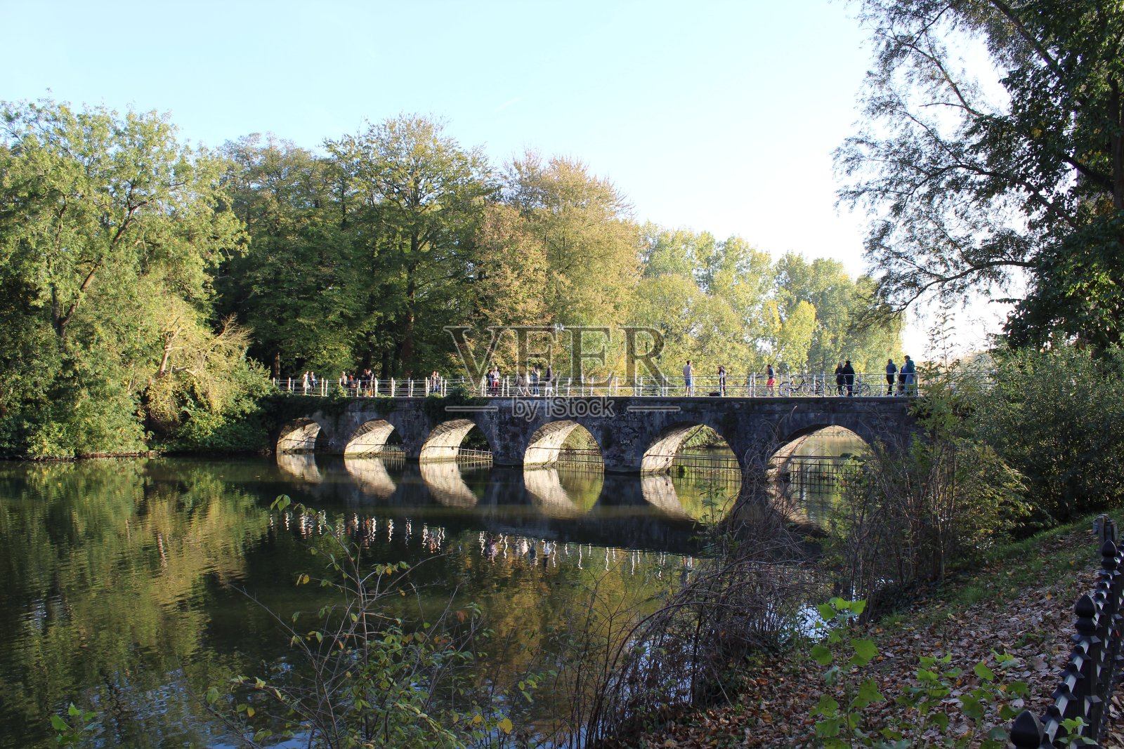 布鲁日是一个中世纪的城市照片摄影图片