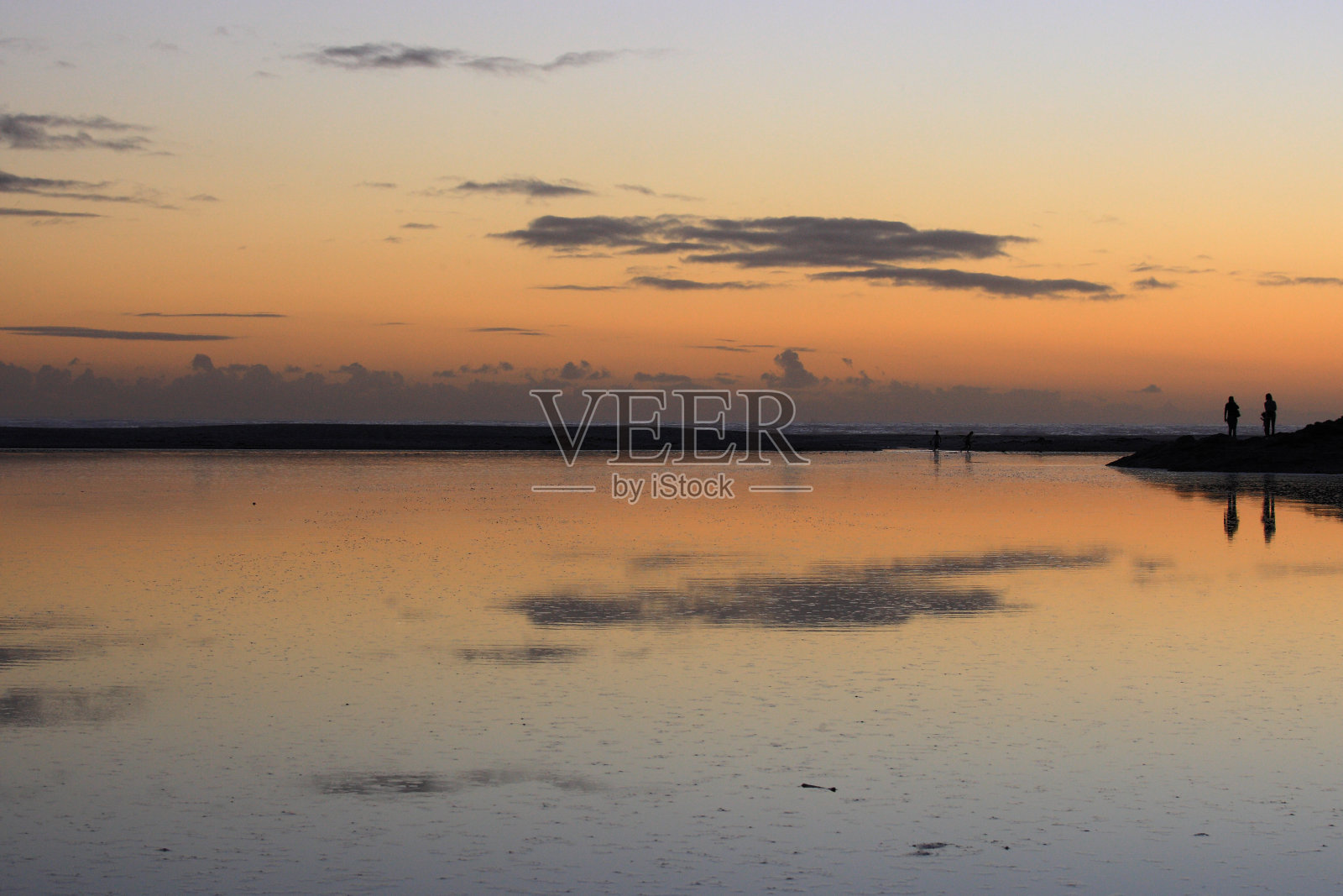 日落，Noordhoek，开普敦，南非，大西洋照片摄影图片
