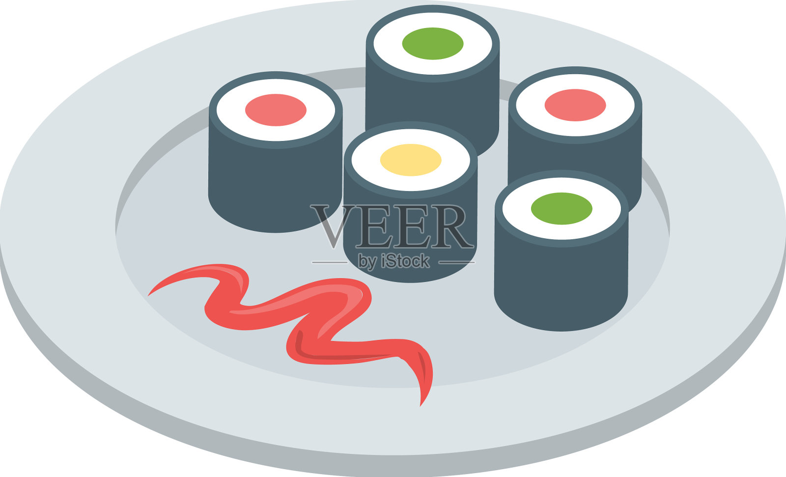 寿司设计元素图片