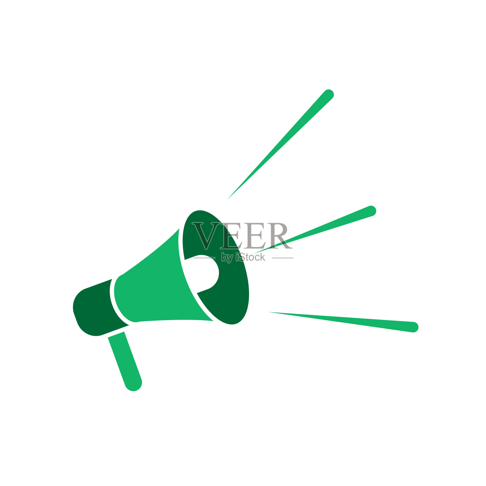 扩音器图标插画图片素材