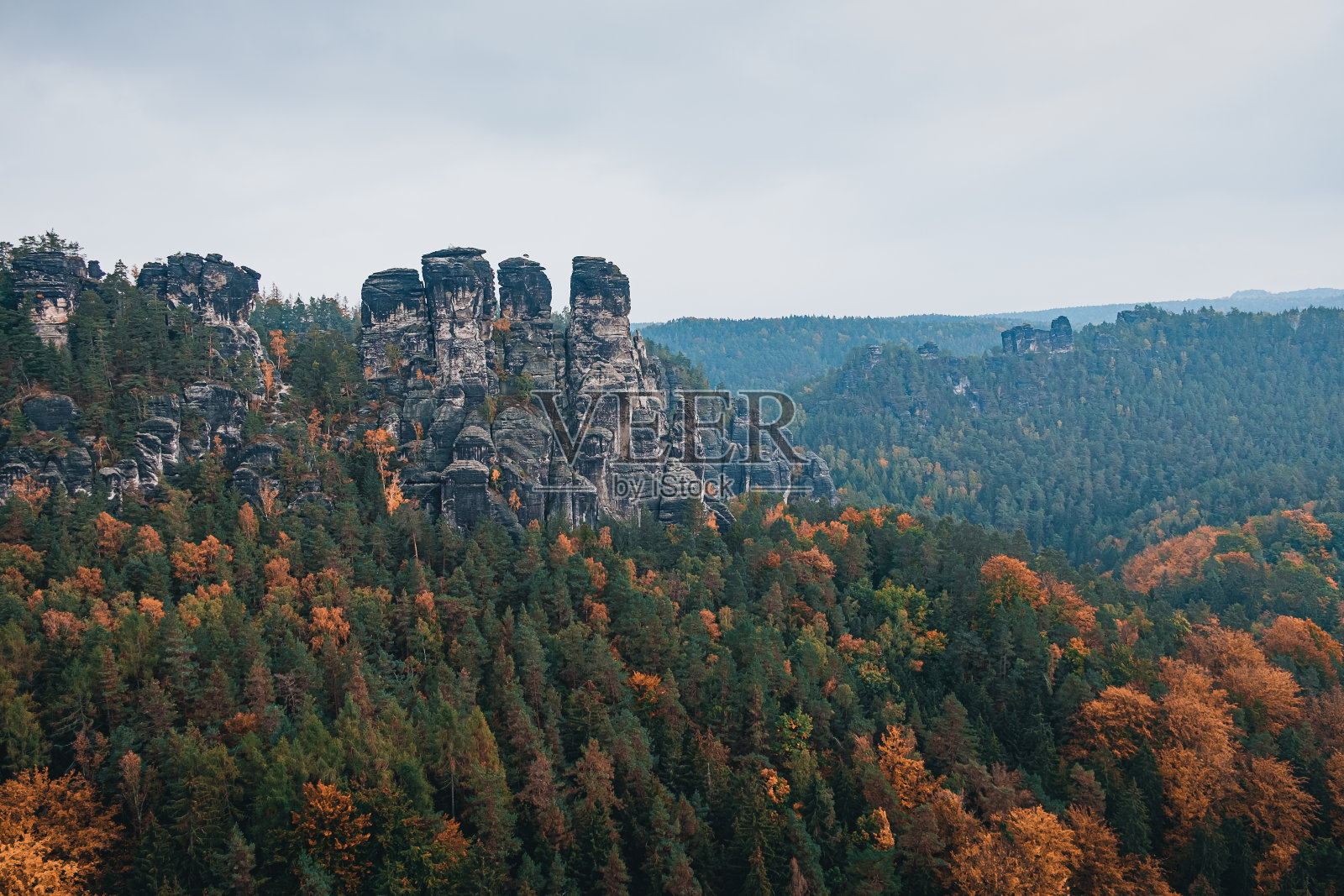 撒克逊瑞士国家公园在德国的风景照片摄影图片