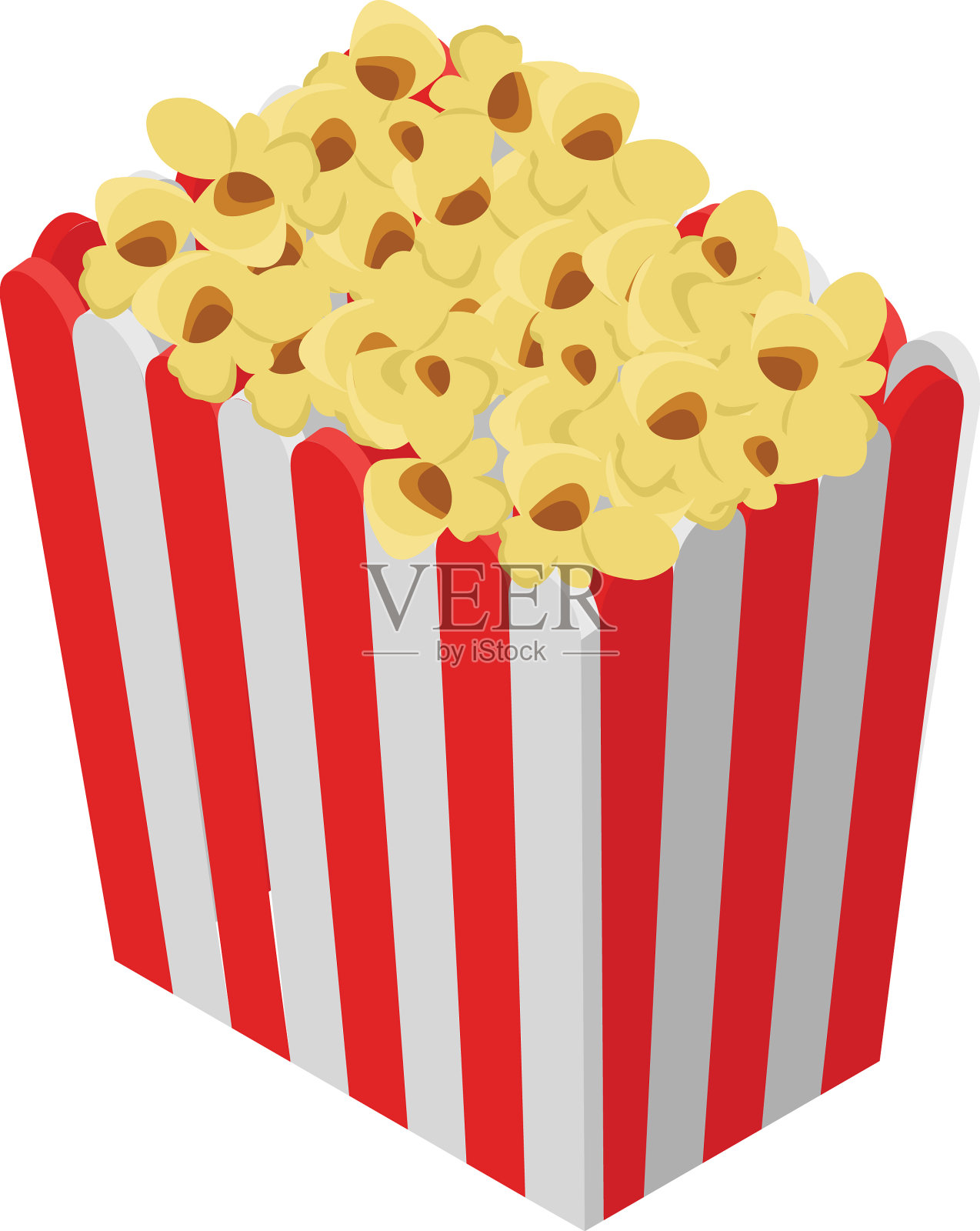 爆米花设计元素图片