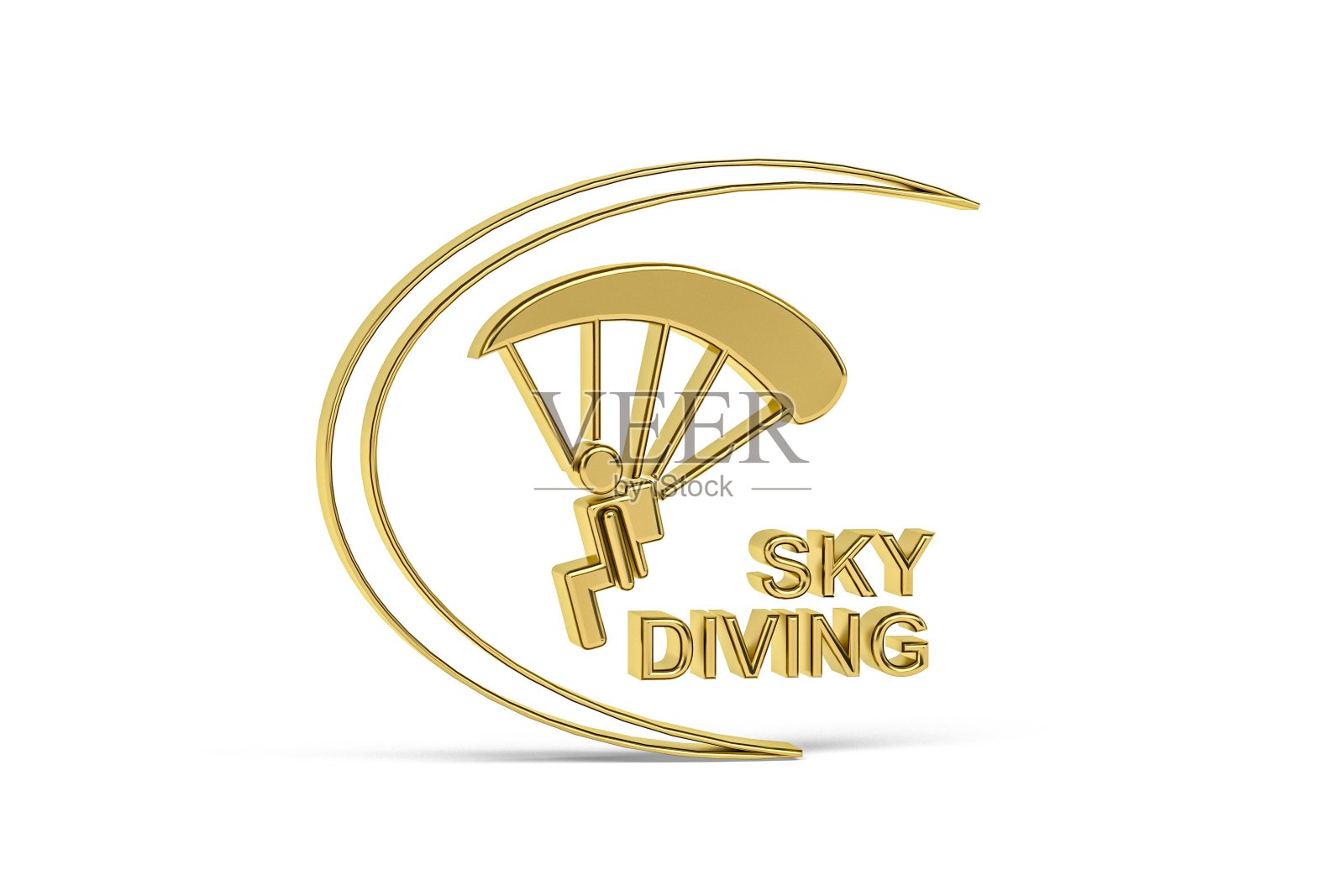 跳伞图标照片摄影图片