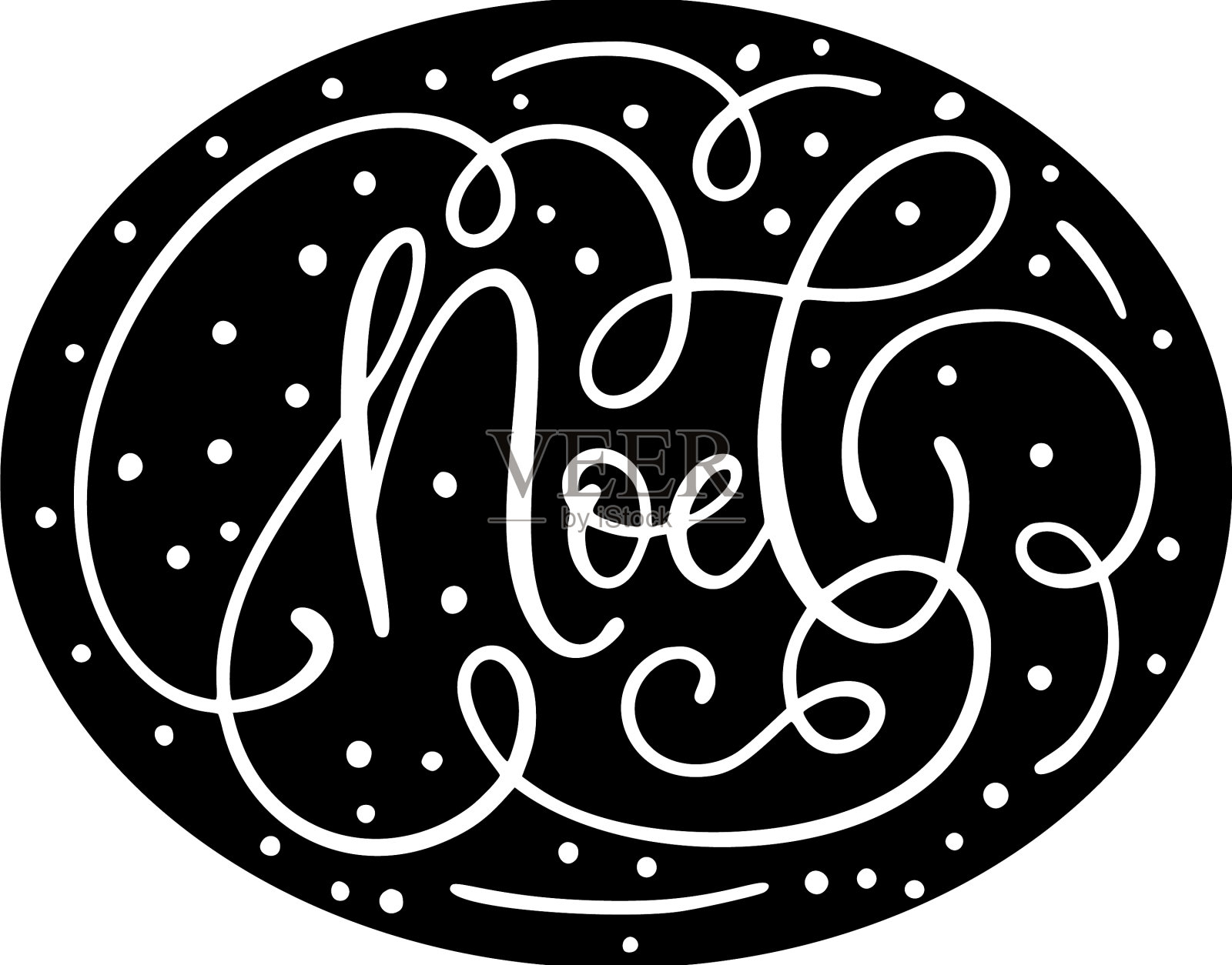 圣诞节，冬天，文字引用手设计元素图片