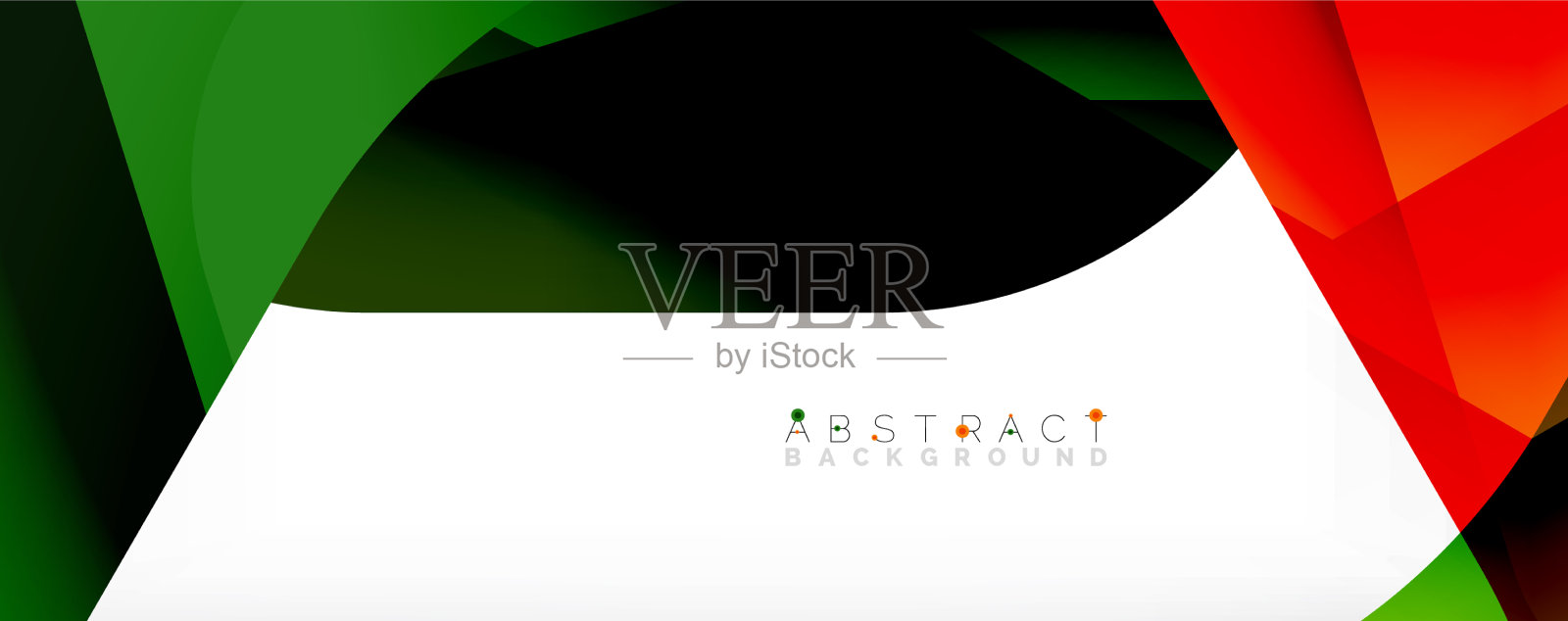 几何抽象背景-多彩的插画图片素材