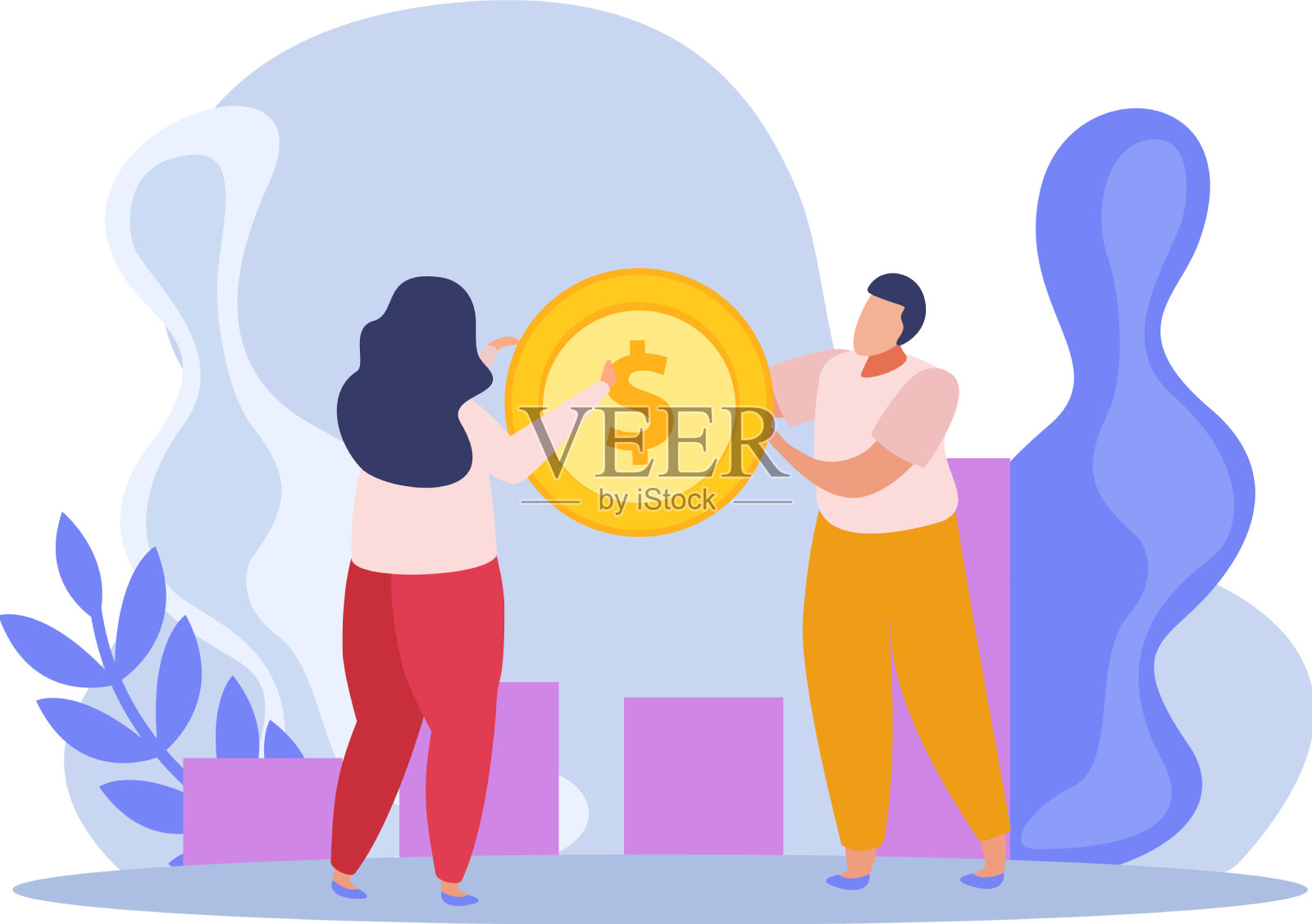 业务人员组成设计元素图片