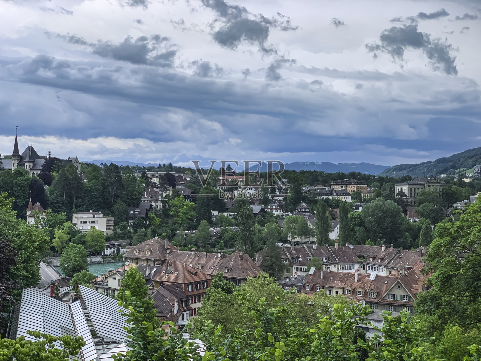 雨天照片摄影图片