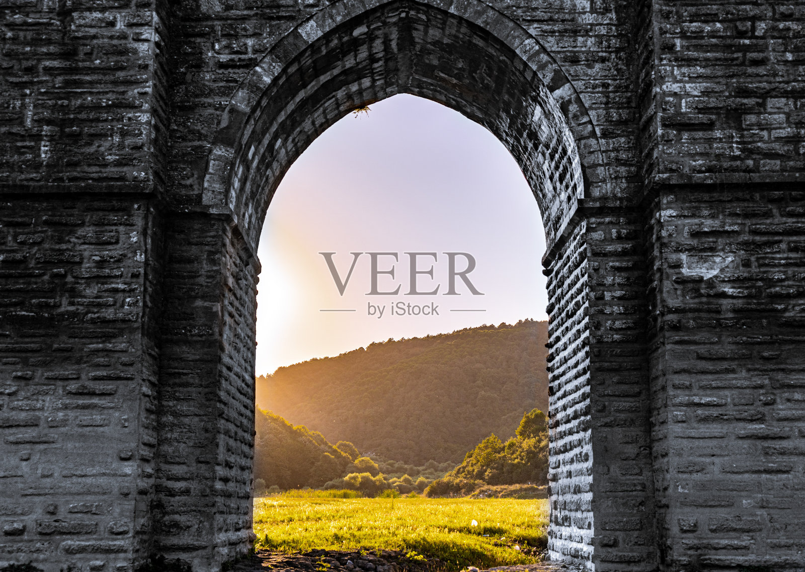 伊斯坦布尔的古墙照片摄影图片