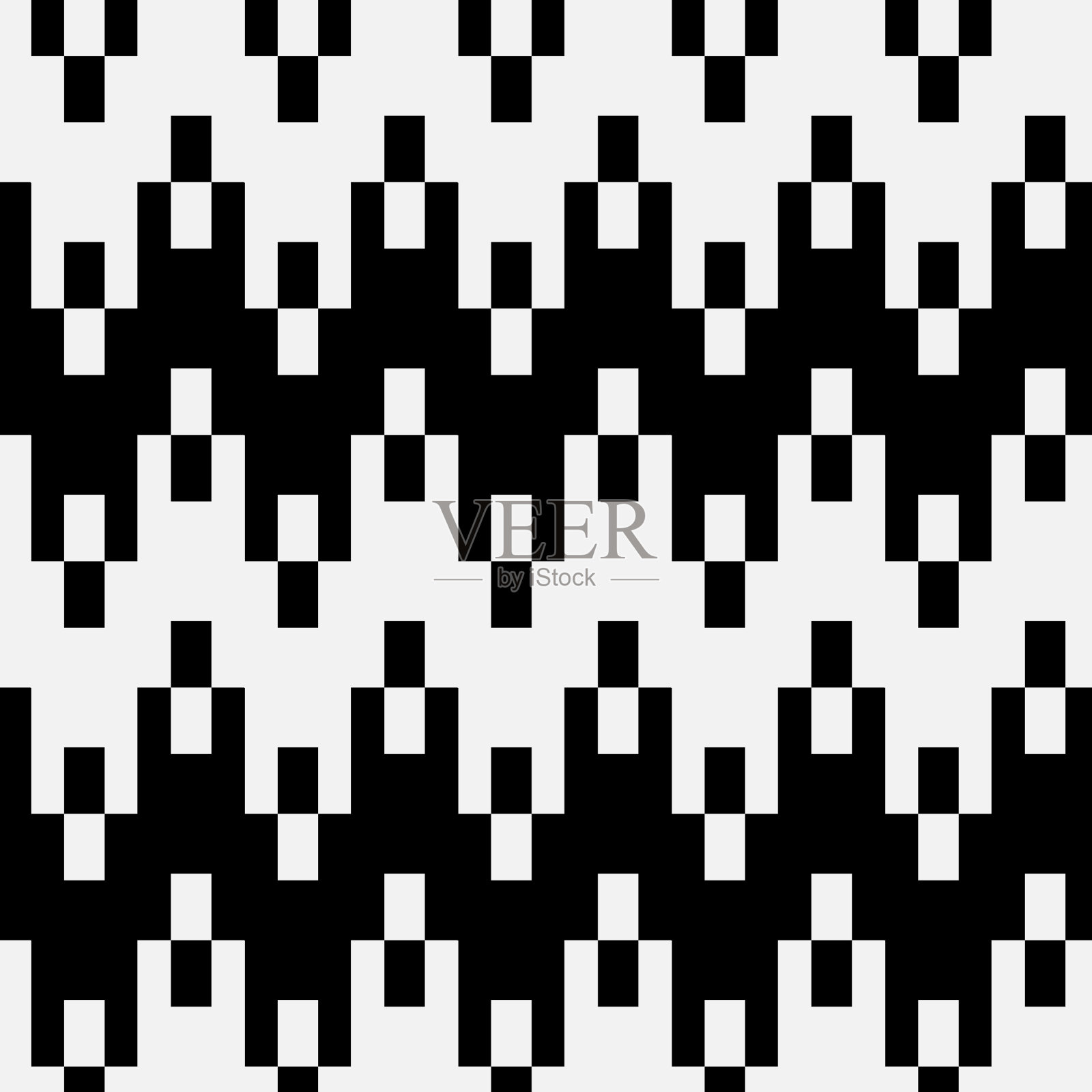黑白无缝图案背景插画图片素材