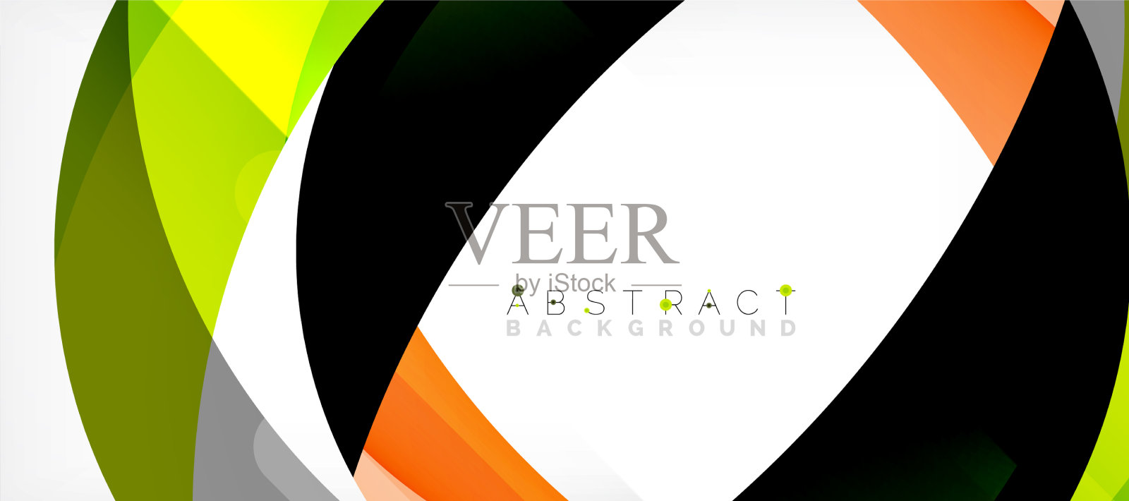 几何抽象背景圈创建插画图片素材