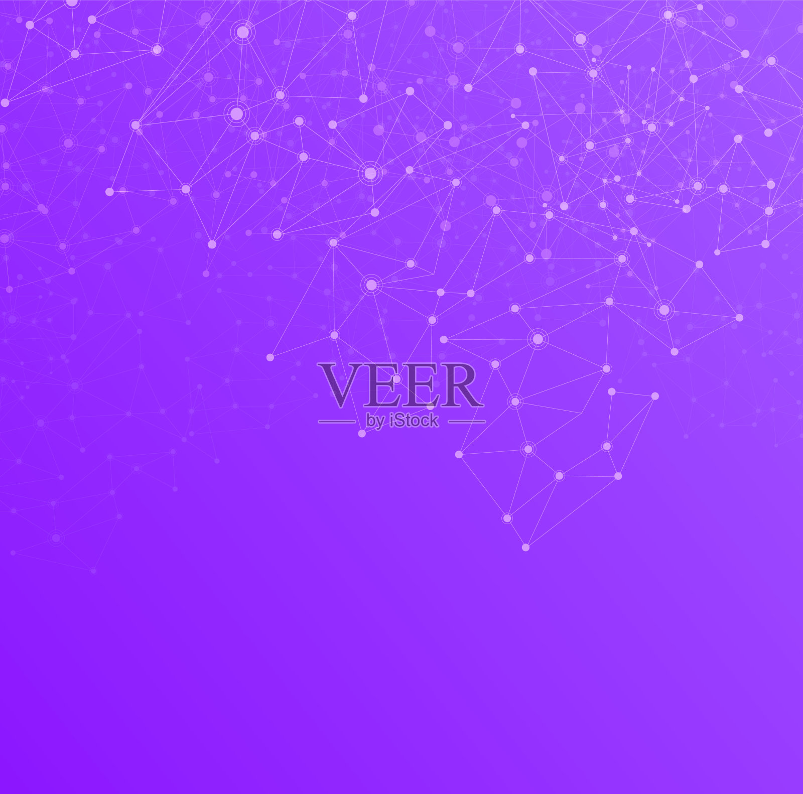 紫色全球传播背景与插画图片素材