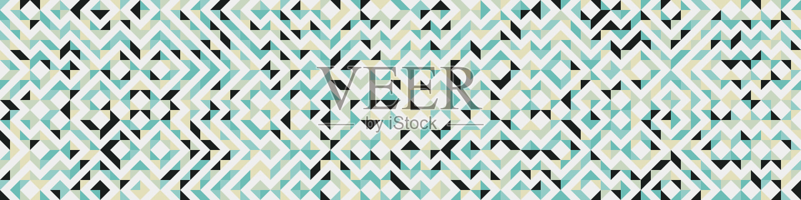 抽象几何图形生成计算艺术插图插画图片素材