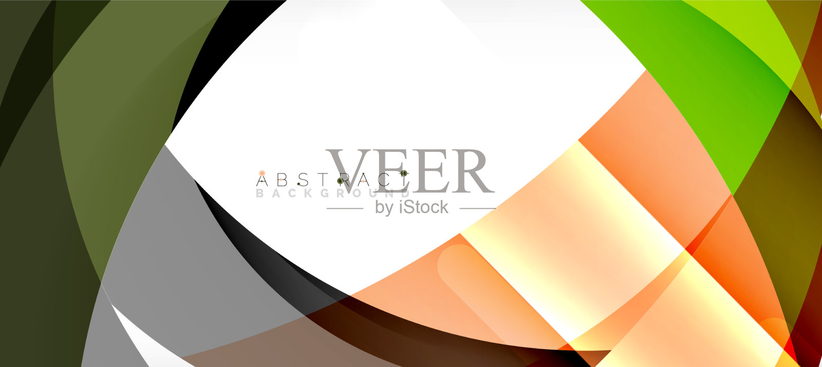 颜色圈形状最小的几何背景插画图片素材