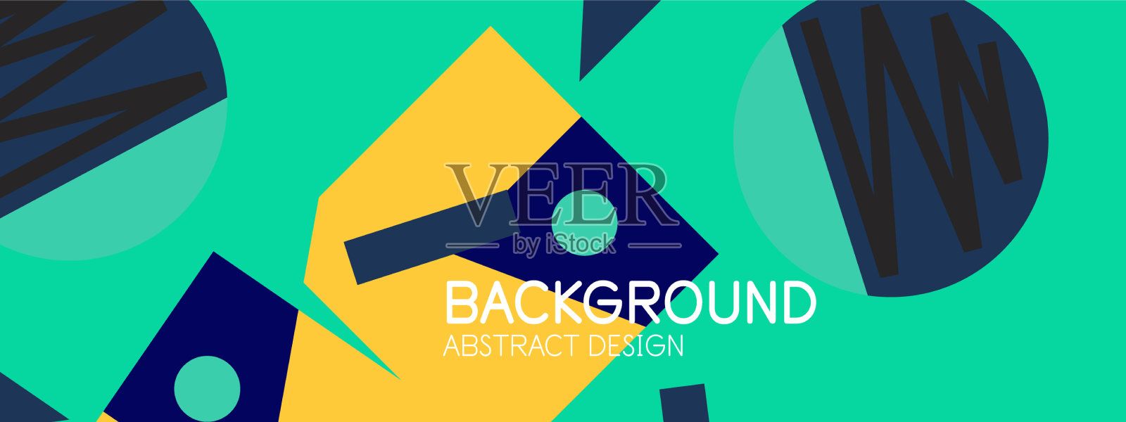 抽象的背景与块线几何插画图片素材