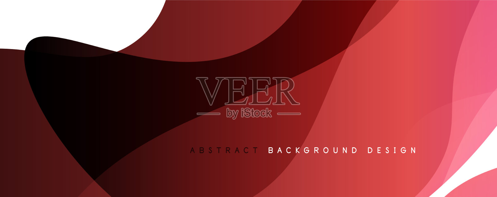 时尚简单的流体颜色梯度抽象插画图片素材