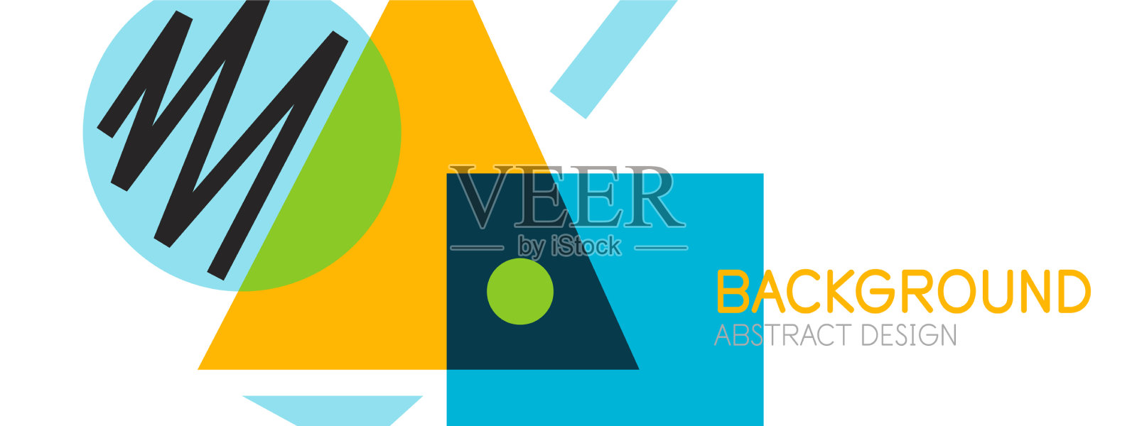 抽象的背景与块线几何插画图片素材