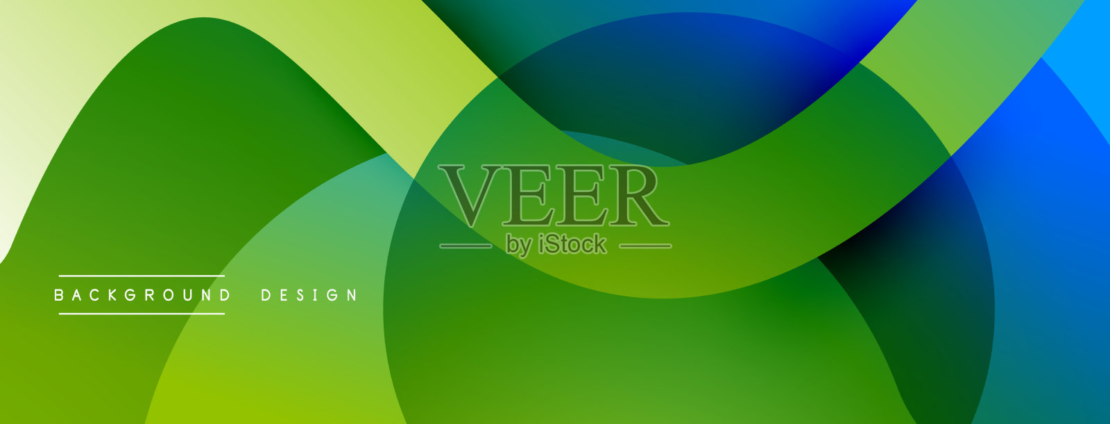 抽象交叠线和圆几何插画图片素材