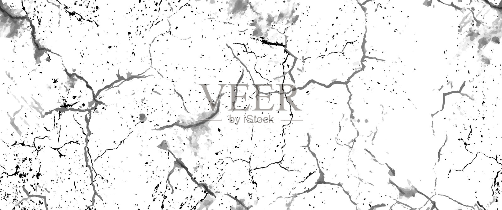 心疼的垃圾纹理无缝模式插画图片素材