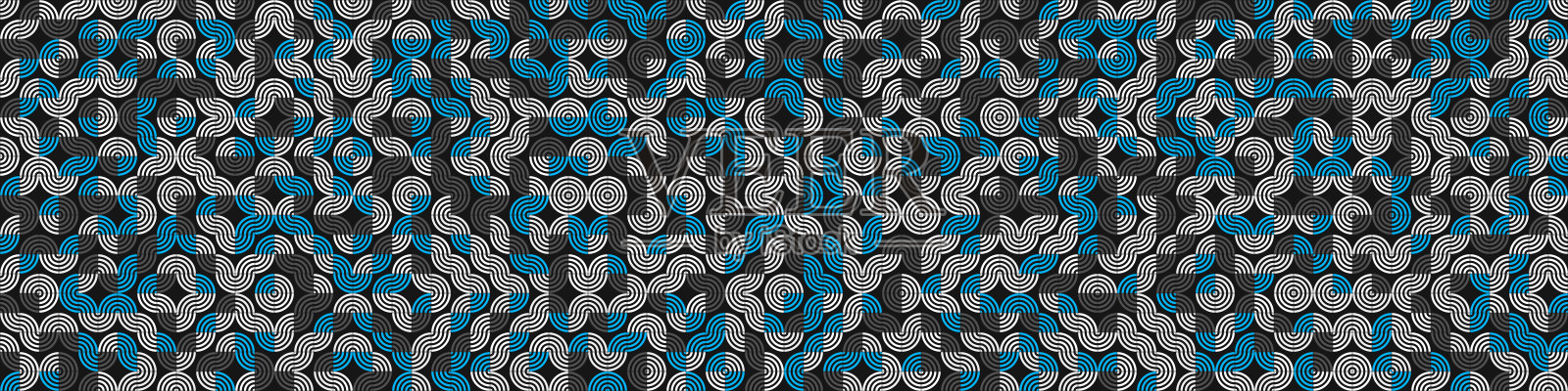 抽象几何图形生成计算艺术插图插画图片素材