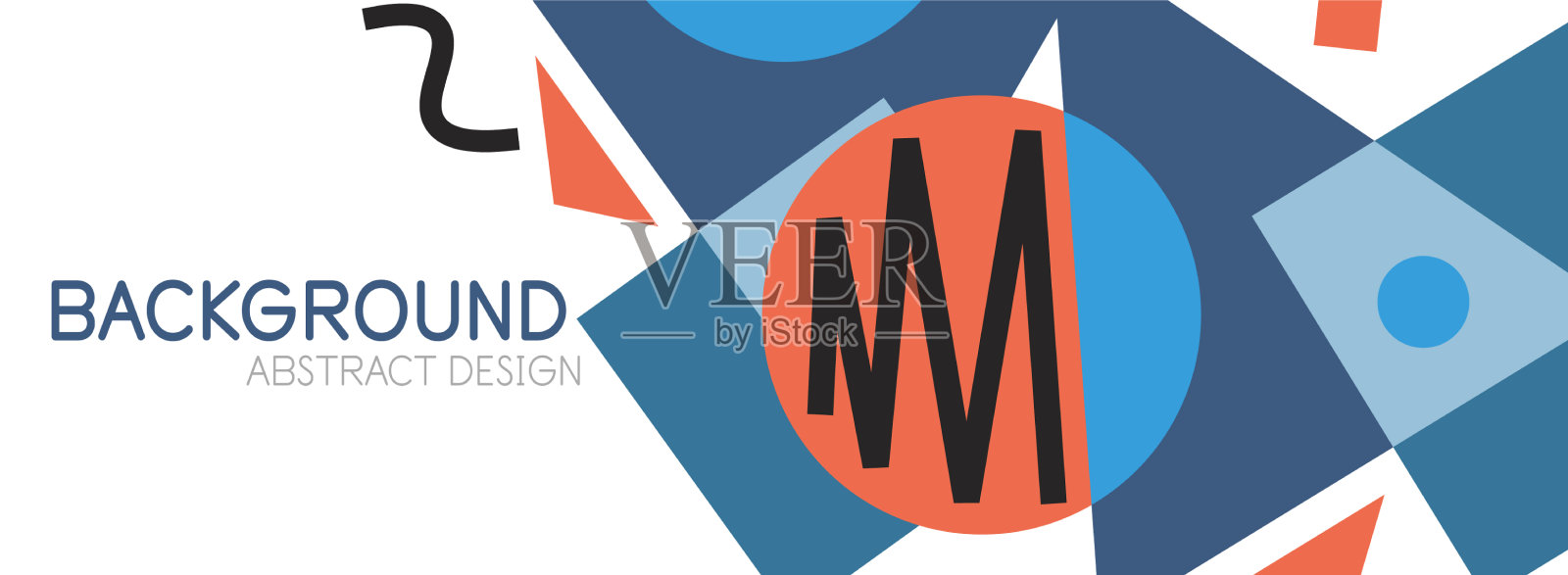 抽象的背景块线三角形插画图片素材