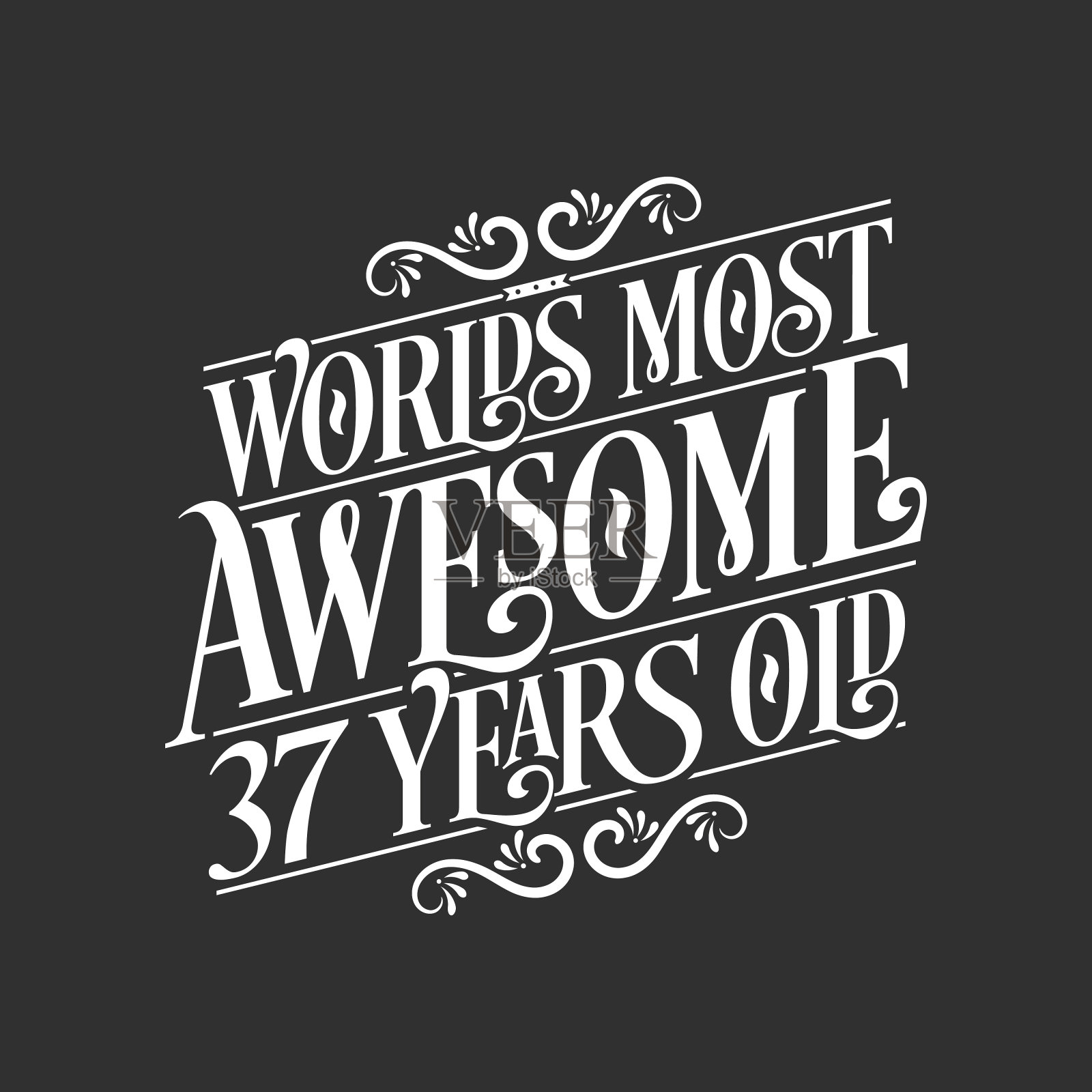 37岁生日排版设计，世界上最了不起的37岁生日设计元素图片
