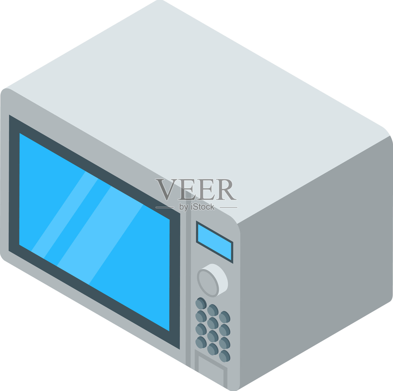 微波设计元素图片